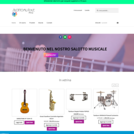 Ecommerce Salotto Musicale Merizzi
