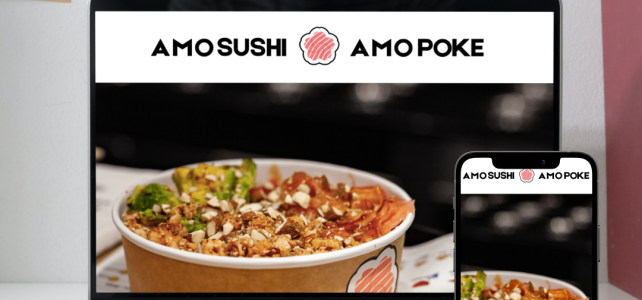 Amo Sushi – Amo Poke, Landing Page